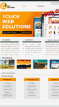 Mobile Screenshot of 1clickwebsolutions.com